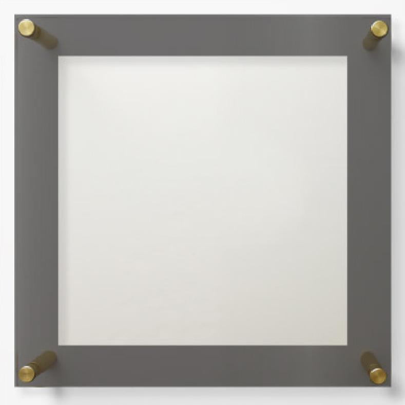 Acrylic Vinyl Record Album Frame - Wall Mounted