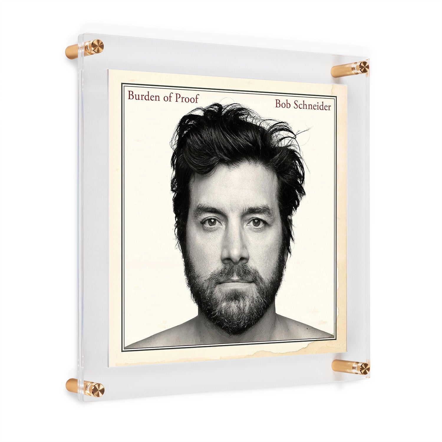 Acrylic Vinyl Record Album Frame - Wall Mounted