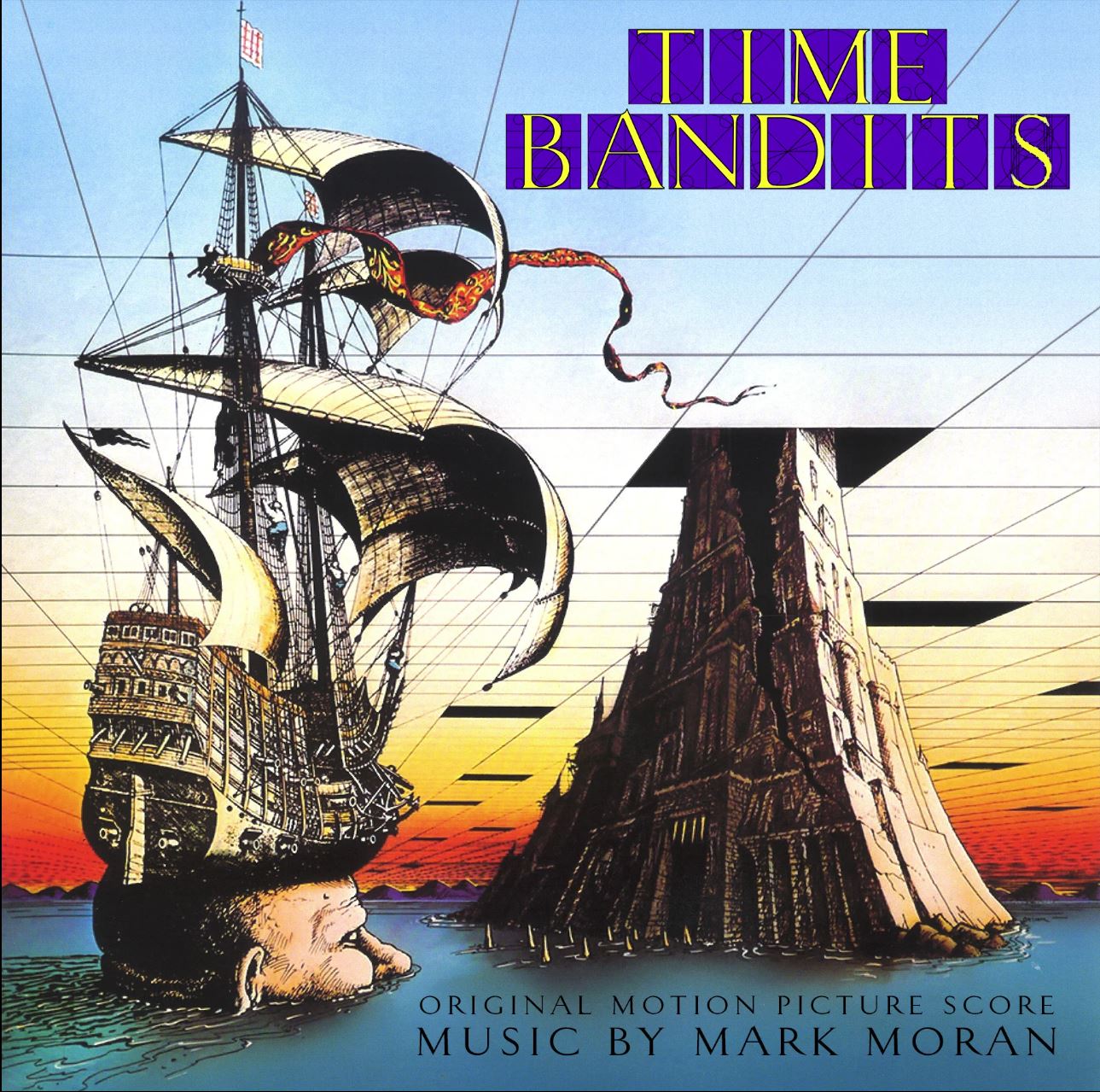Time Bandits Vinyl Record Sleeve