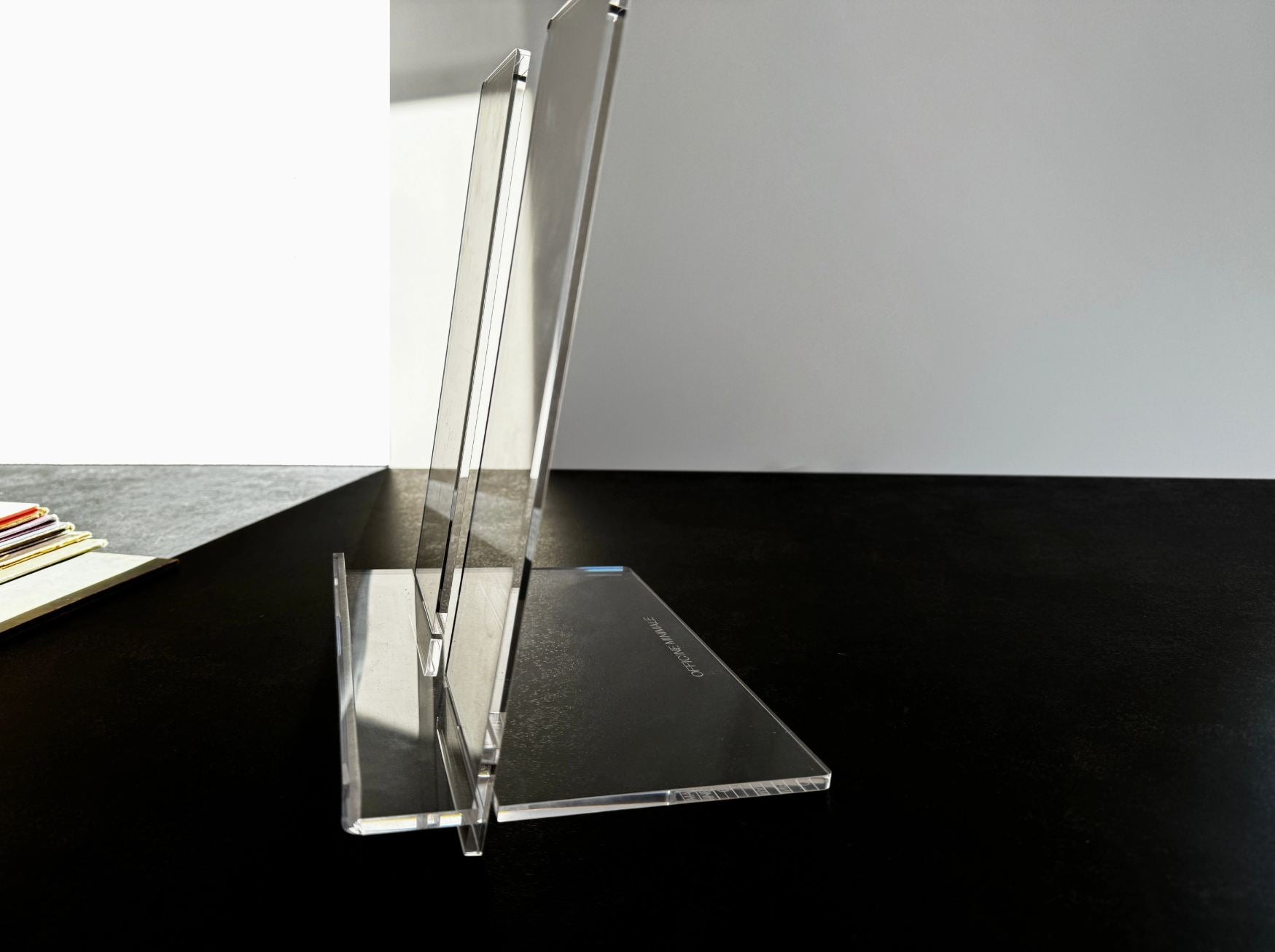 Soporte para discos de vinilo con tuerca