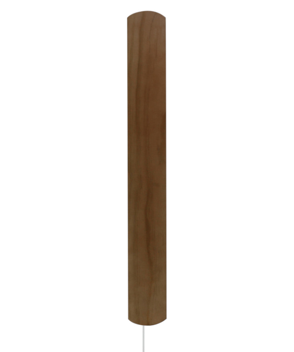 3"W Solid Wood Hover Plank Corner/Wall Accent Light Plug-In by Home Concept
