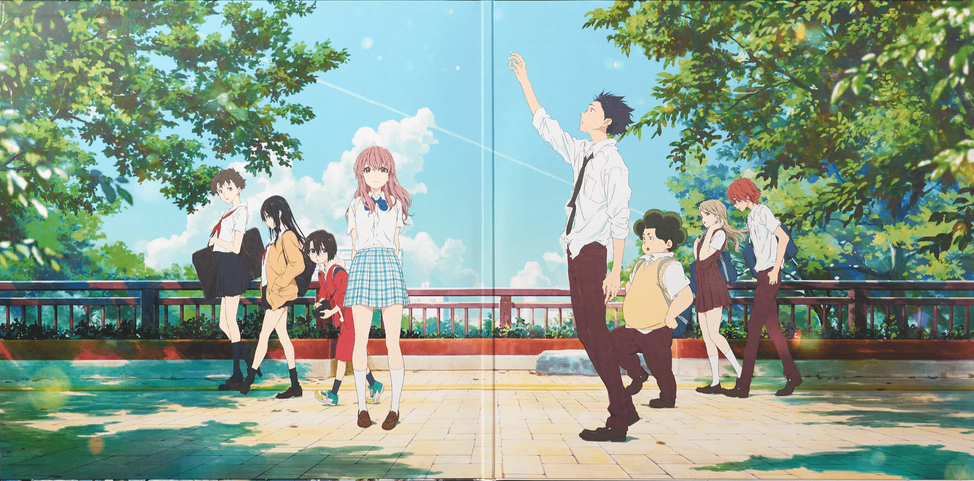 A Silent Voice Vinyl Record Inner Sleeve