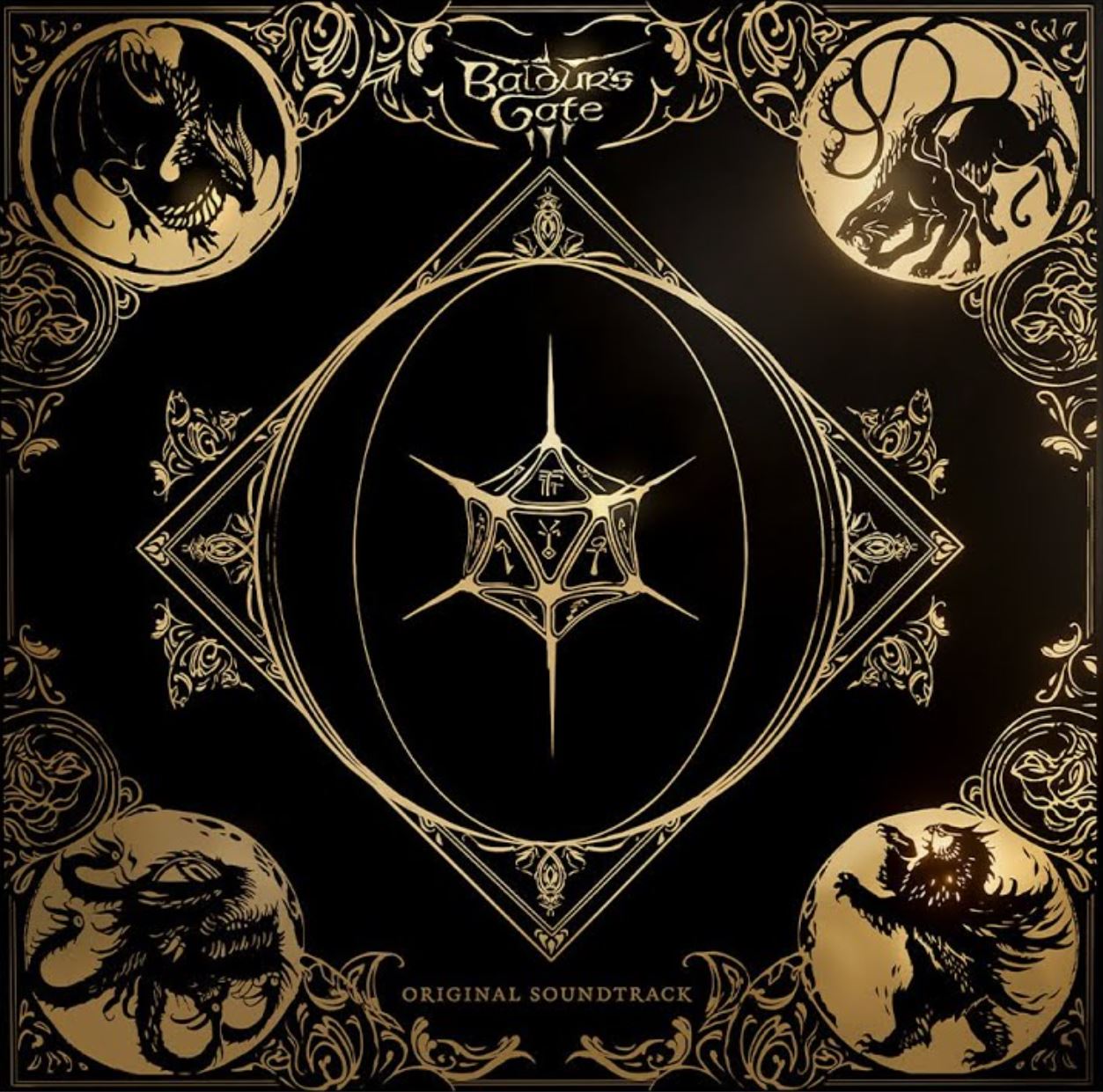 Baldur's Gate 3 Vinyl Record Box Front