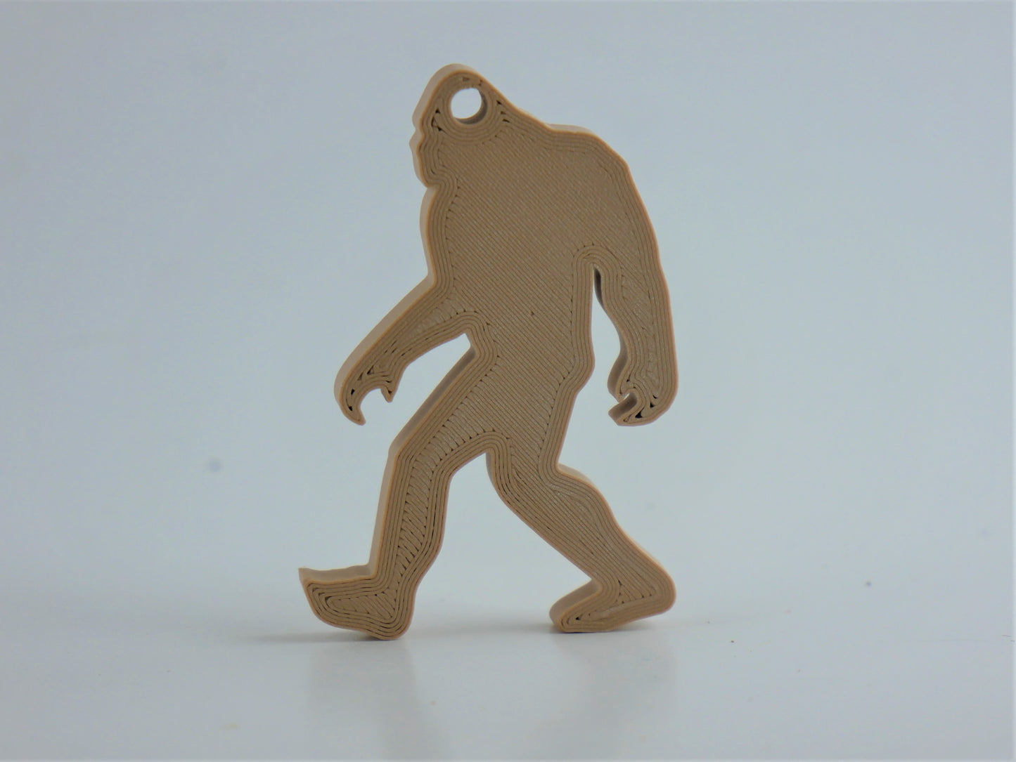 Bigfoot Key Chain Charm - 3D Printed