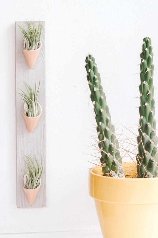 Carter + Rose Ceramic Wall Planter, Triple