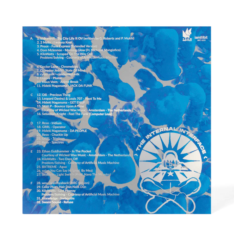 Bomb Rush Cyberfunk Vinyl Record Sleeve Back