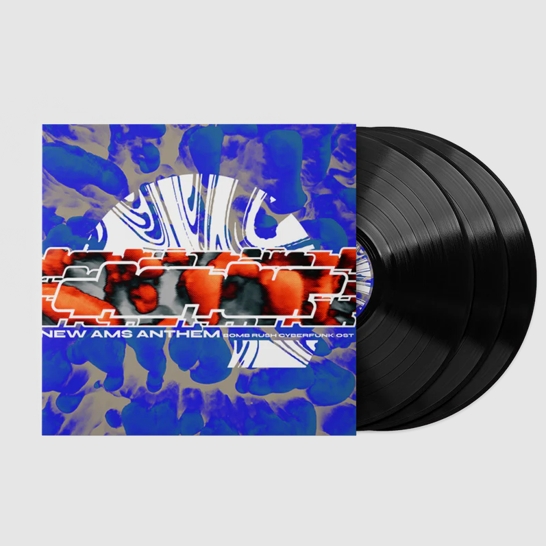 Bomb Rush Cyberfunk Vinyl Records and Contents