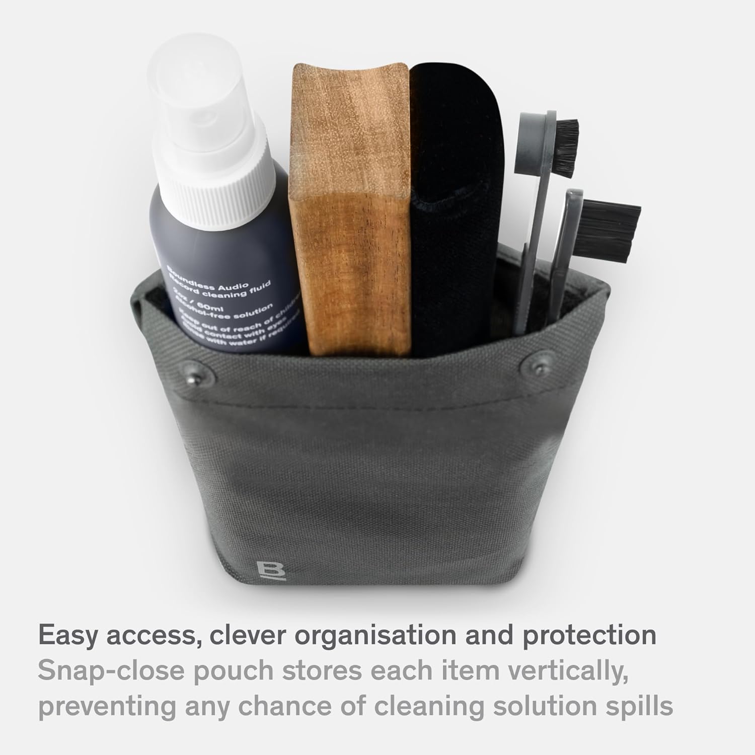 Boundless Audio 5 Piece Cleaning Kit Pouch