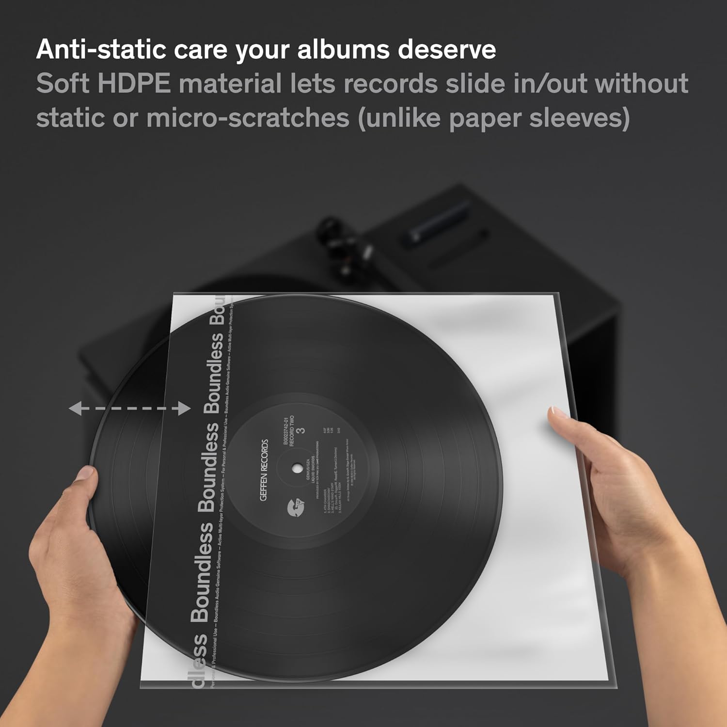 Boundless Audio Inner Sleeves Anti-Static