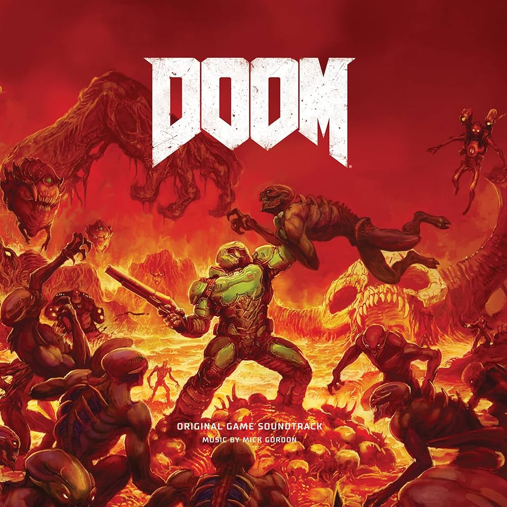 DOOM Vinyl Record Sleeve