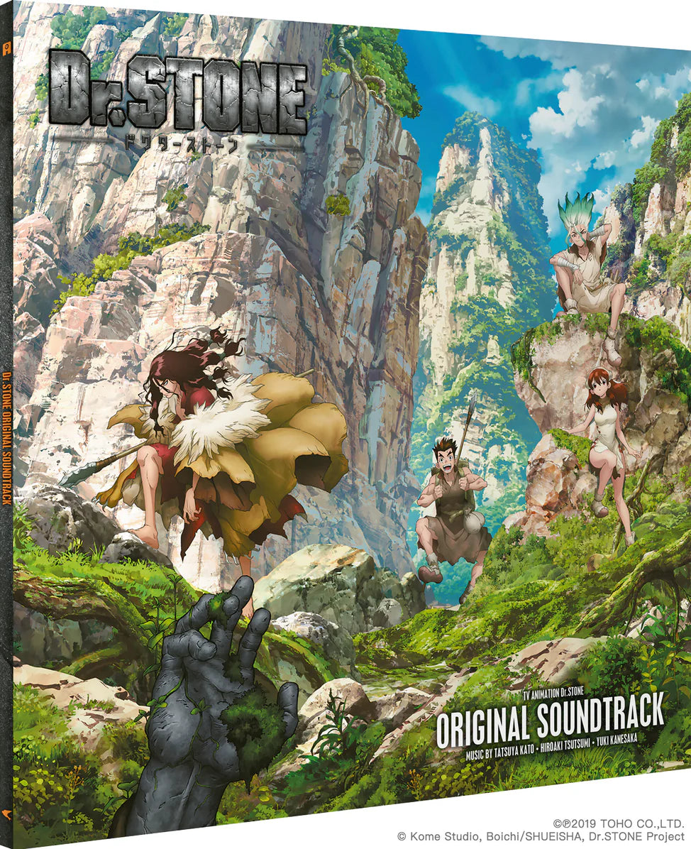 Dr Stone Vinyl Record Sleeve Side View
