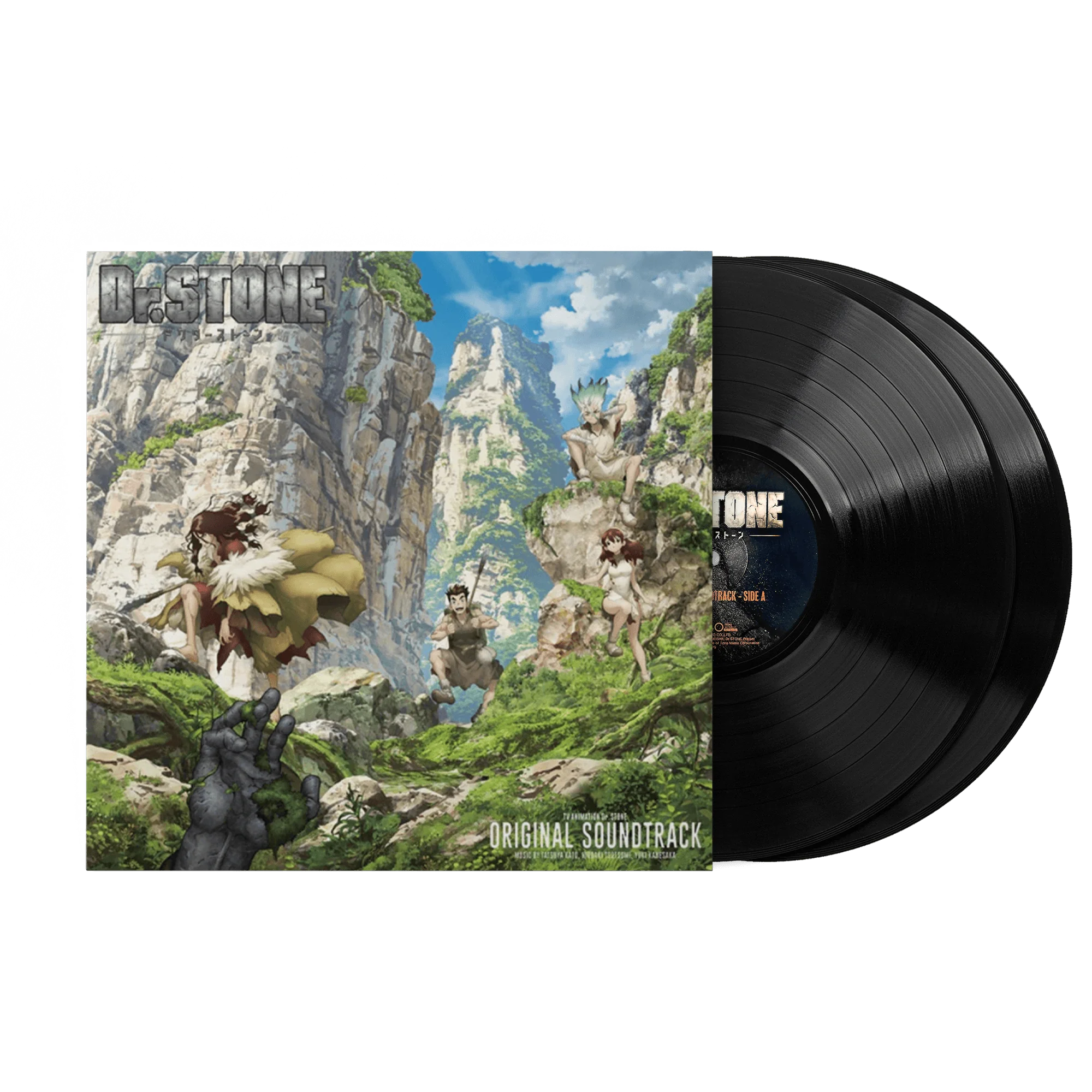 Dr Stone Vinyl Records and Sleeve