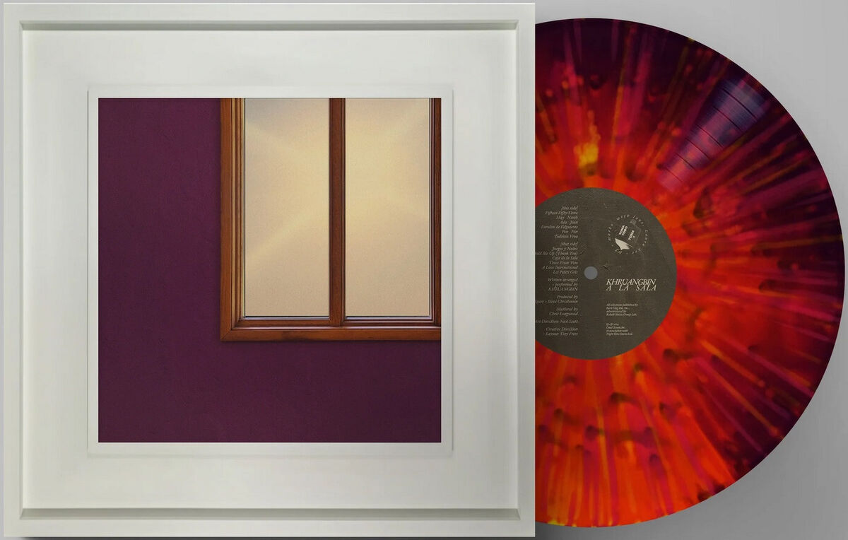 Khruangbin A La Sala Record Sleeve and Vinyl Record