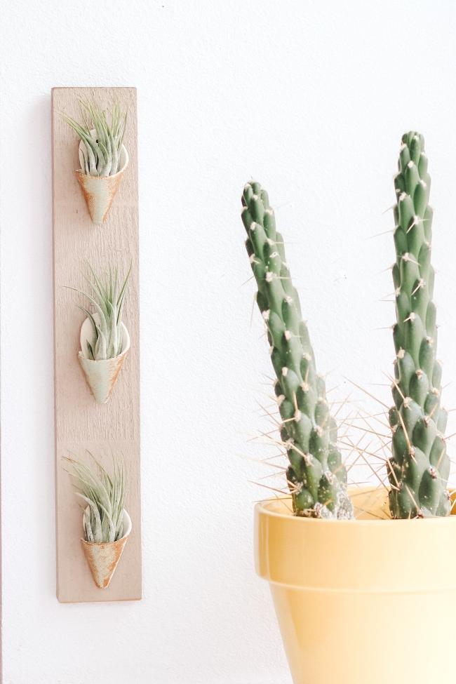 Carter + Rose Ceramic Wall Planter, Triple