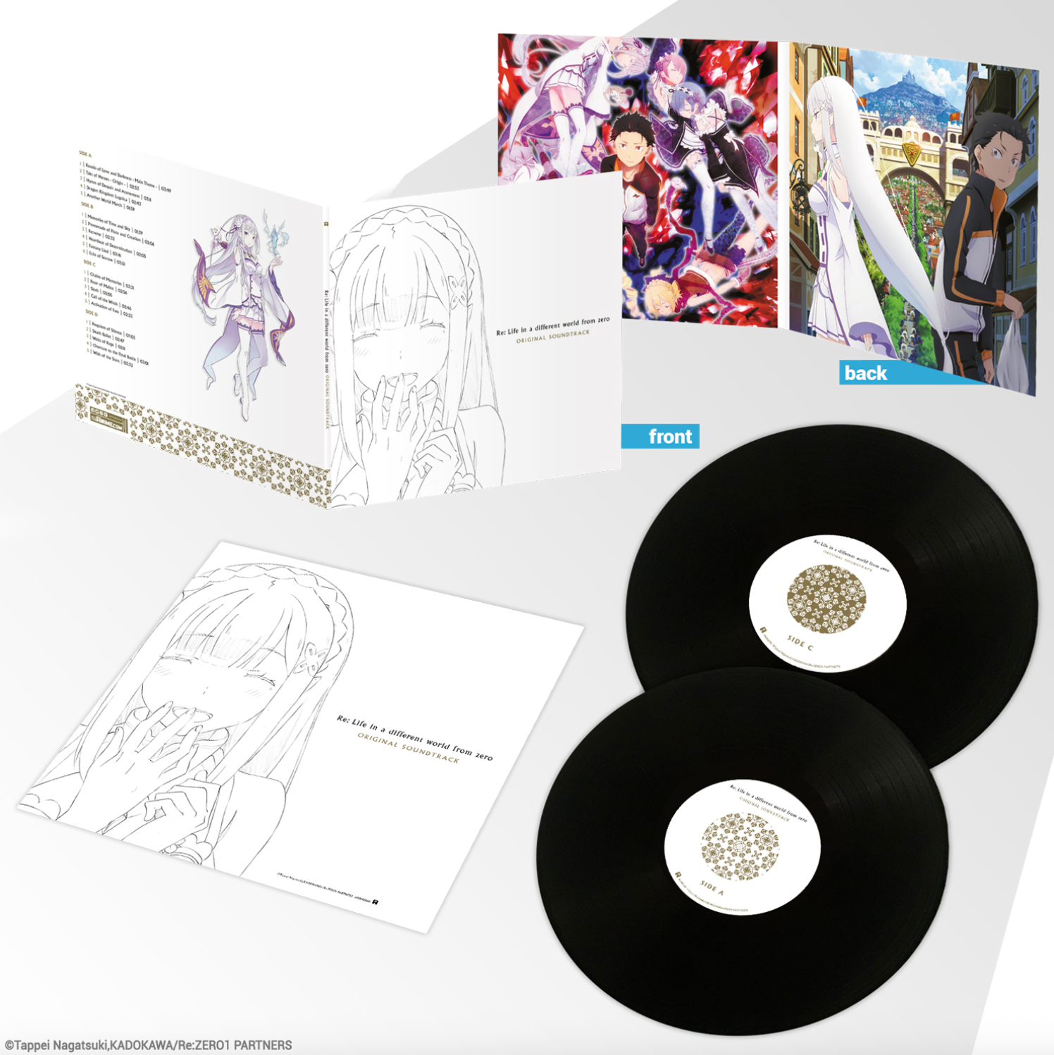 Re Life In a Different World From Zero Vinyl Record Contents
