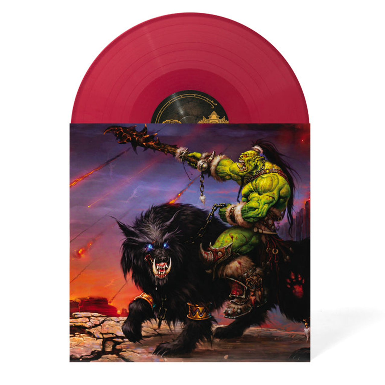 World of Warcraft Classic Vinyl Record and Inner Sleeve