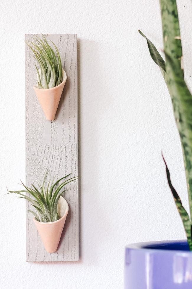 Carter + Rose Ceramic Wall Planter, Double