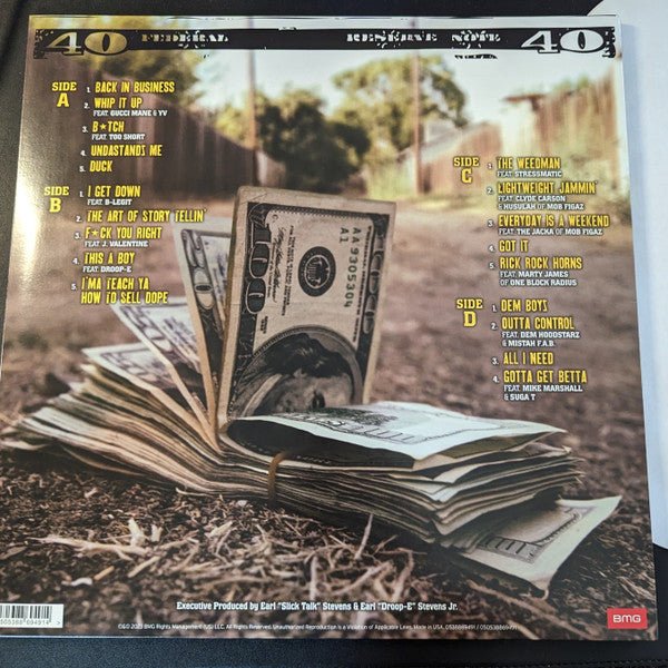 E-40 - Revenue Retrievin' Day Shift 2xLP - Rap - Liminal Goods