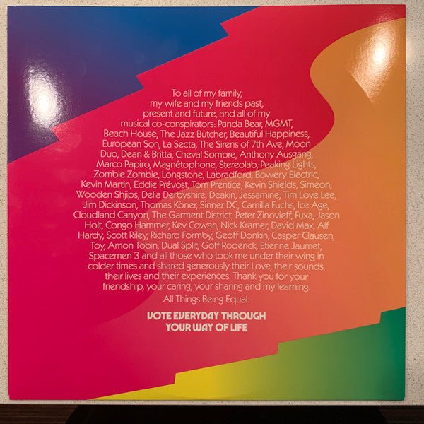 Sonic Boom - All Things Being Equal LP - Rock - Liminal Goods