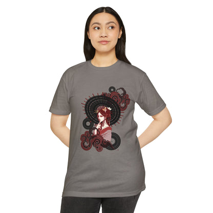 Vinyl Record Geisha T-shirt