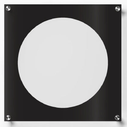 Vinyl Record Frame with 12x12" Acrylic Mat