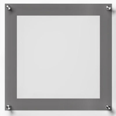 Vinyl Record Frame with 12x12" Acrylic Mat