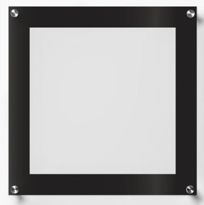 Vinyl Record Frame with 12x12" Acrylic Mat