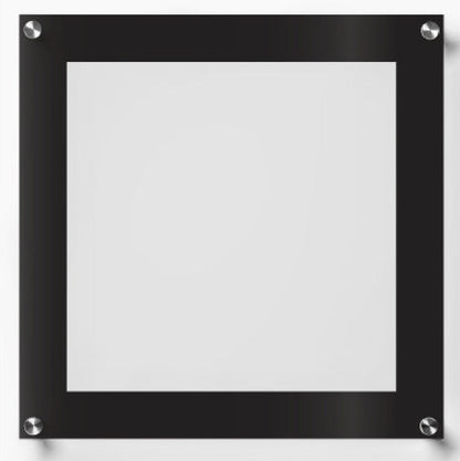 Vinyl Record Frame with 12x12" Acrylic Mat