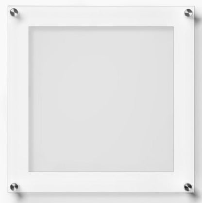 Vinyl Record Frame with 12x12" Acrylic Mat