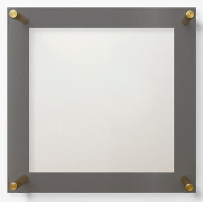 Vinyl Record Frame with 12x12" Acrylic Mat