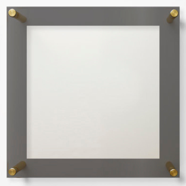 Vinyl Record Frame with 12x12" Acrylic Mat