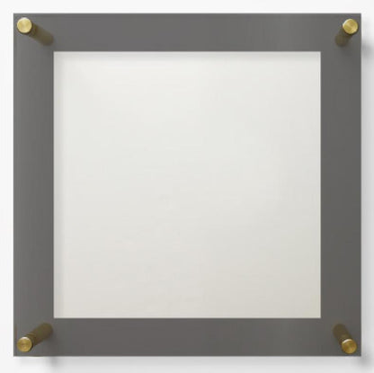 Acrylic Vinyl Record Album Frame - Wall Mounted