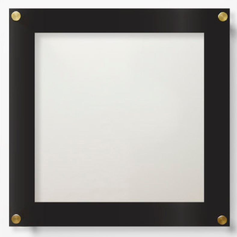 Vinyl Record Frame with 12x12" Acrylic Mat