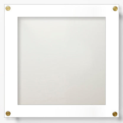 Vinyl Record Frame with 12x12" Acrylic Mat