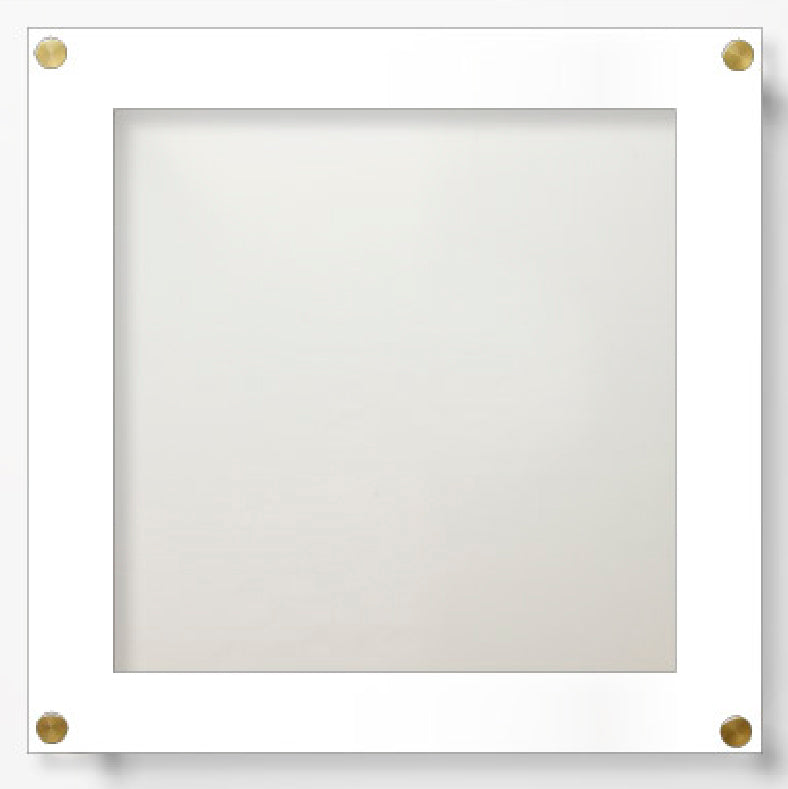 Vinyl Record Frame with 12x12" Acrylic Mat