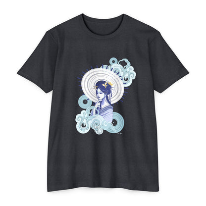Vinyl Record Geisha T-shirt