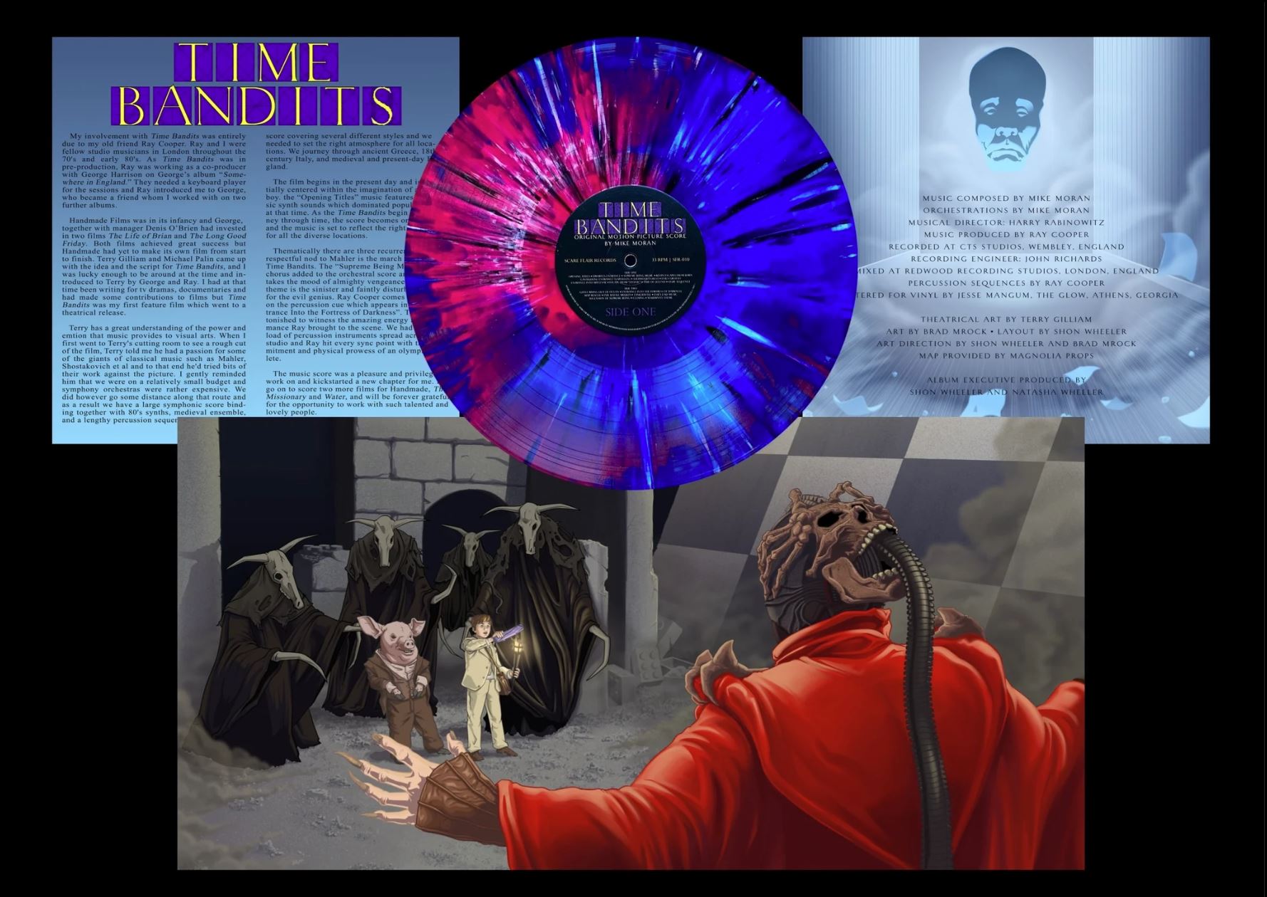 Time Bandits Vinyl Record Contents