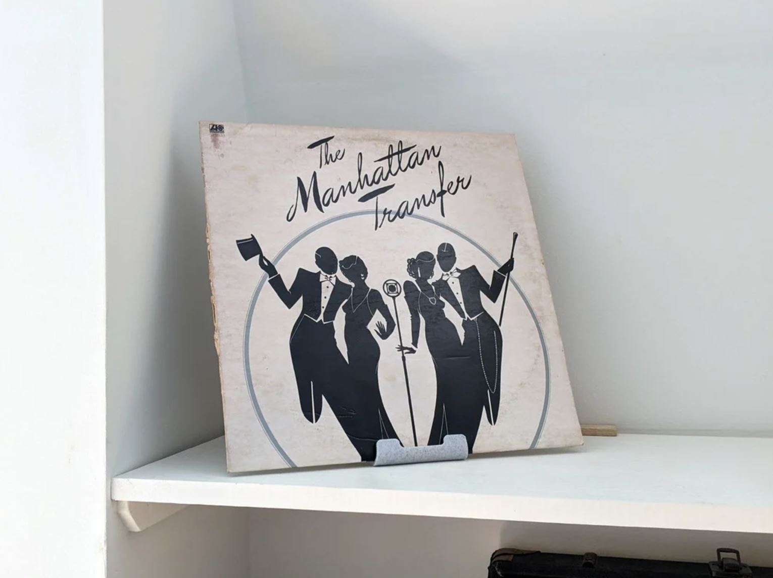 Vinyl Record Display Stand