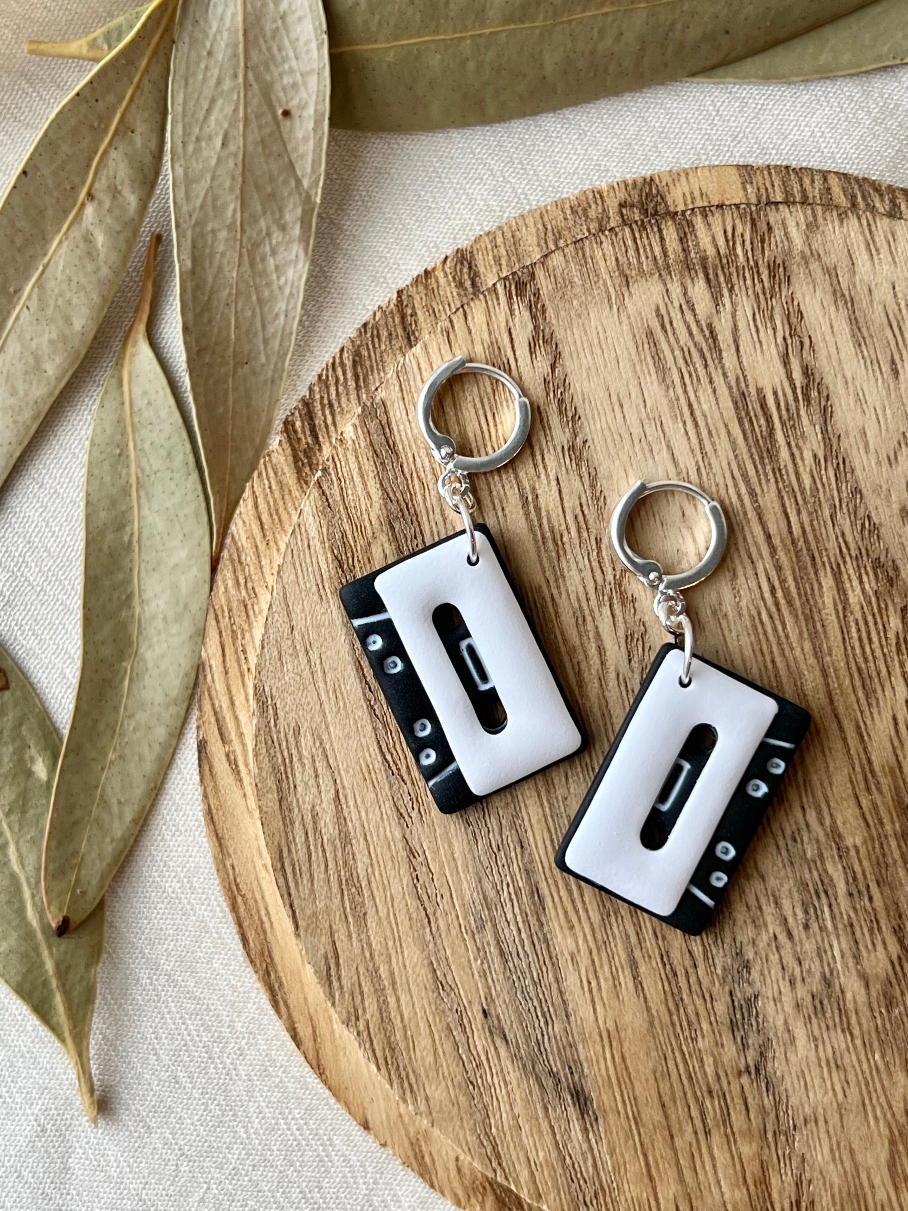 Cassette Earrings