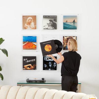 Floating Magnetic Vinyl Record Album Frame