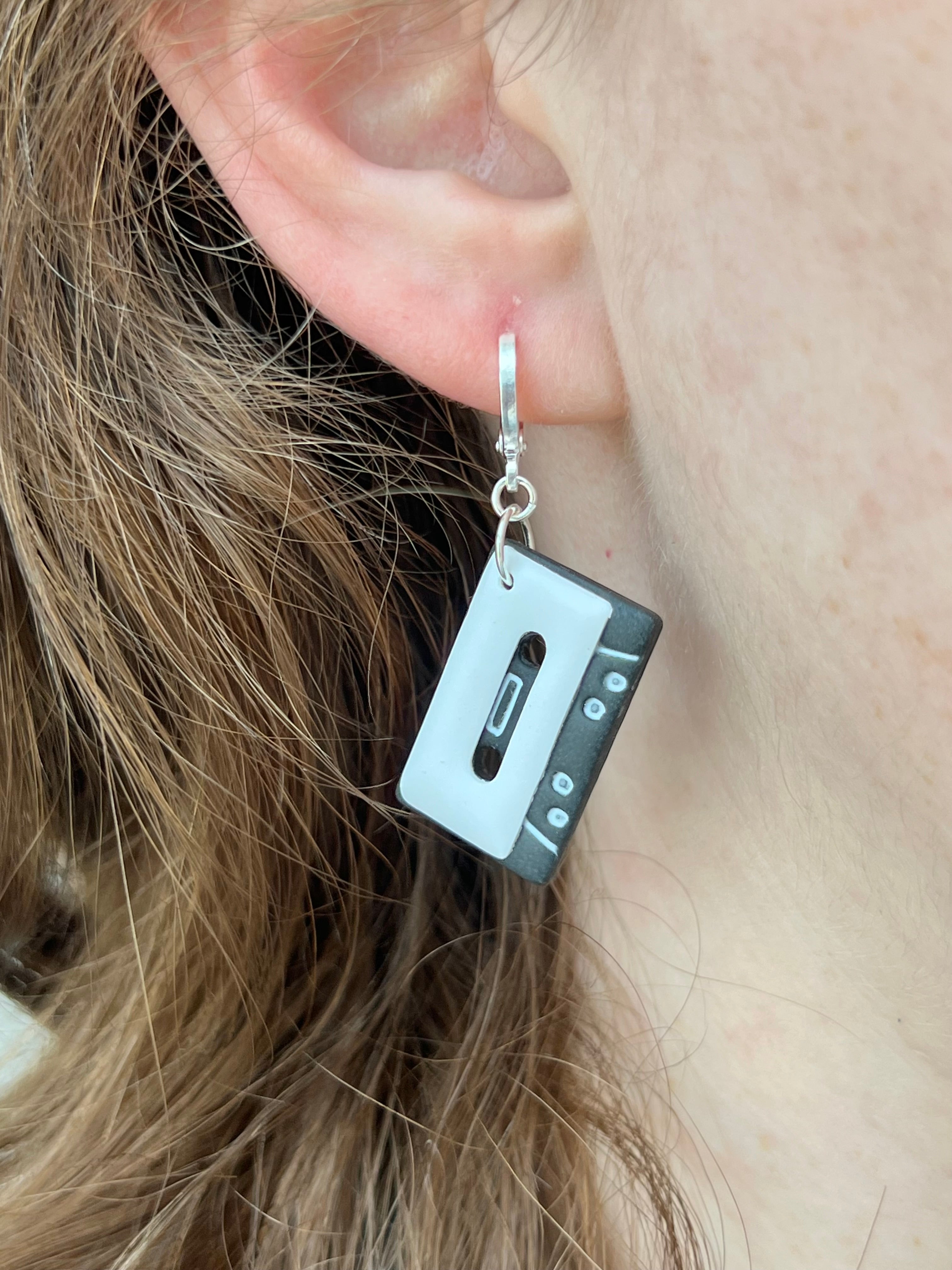 Cassette Earrings