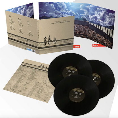 Attack on Titan Season 1 Vinyl Record Contents