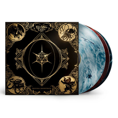 Baldur's Gate 3 Vinyl Records and Box Front