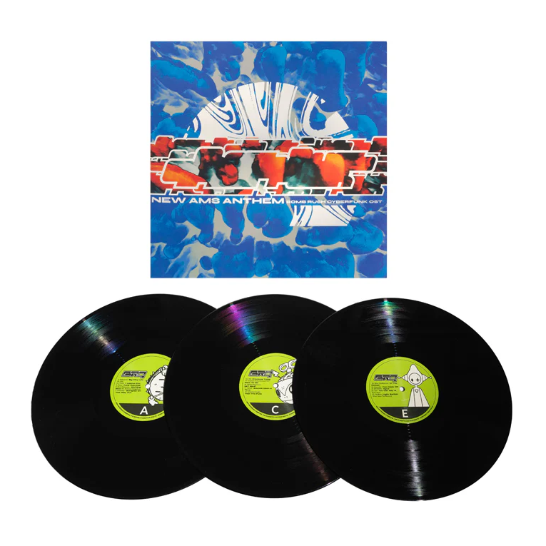 Bomb Rush Cyberfunk Vinyl Record Contents