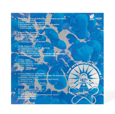 Bomb Rush Cyberfunk Vinyl Record Sleeve Back