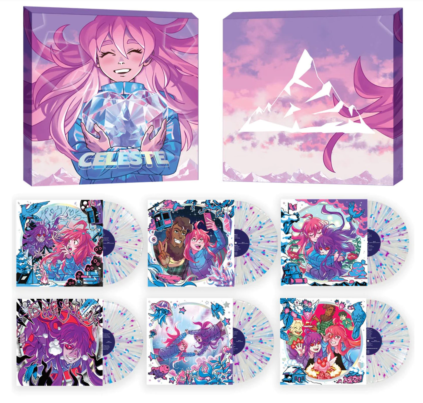 Celeste Vinyl Boxset - All Contents