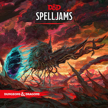 D&D Spelljams Vinyl Record Sleeve