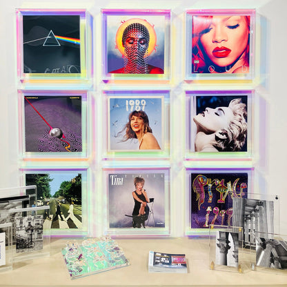 Floating Magnetic Vinyl Record Album Frame