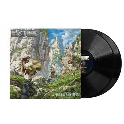 Dr Stone Vinyl Records and Sleeve