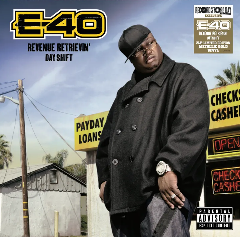 E-40 Revenue Retrievin' Vinyl Record Sleeve